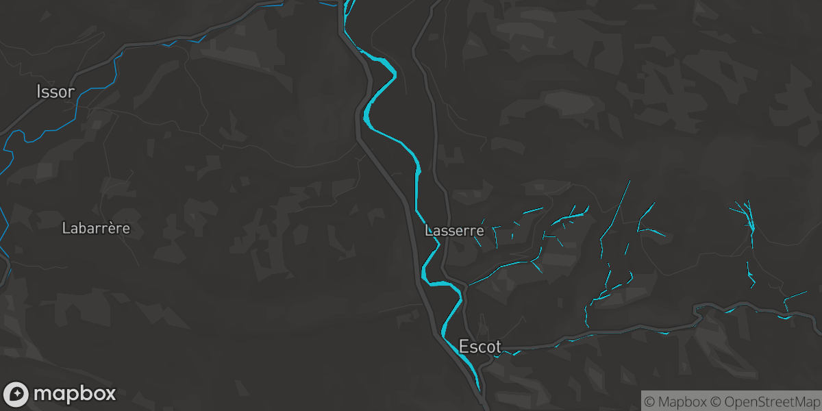 Cours du Gave d'Aspe (Asasp-Arros, Pyrénées-Atlantiques, France)